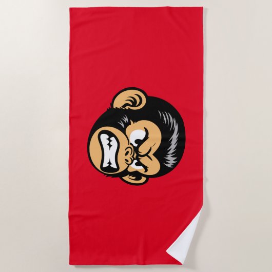 アペ怒ー ビーチタオル (正面)