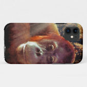 アペ素晴らしオランウータン野生動物愛好家 Case-Mate iPhoneケース (裏面(横))