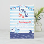 アホイそれが男の子シャワー招待状海 航海の 招待状 (スタンド正面)