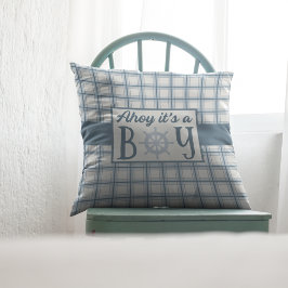 アホイそれが男の子航海の新生児 クッション