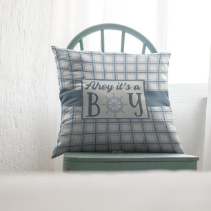 アホイそれが男の子航海の新生児 クッション