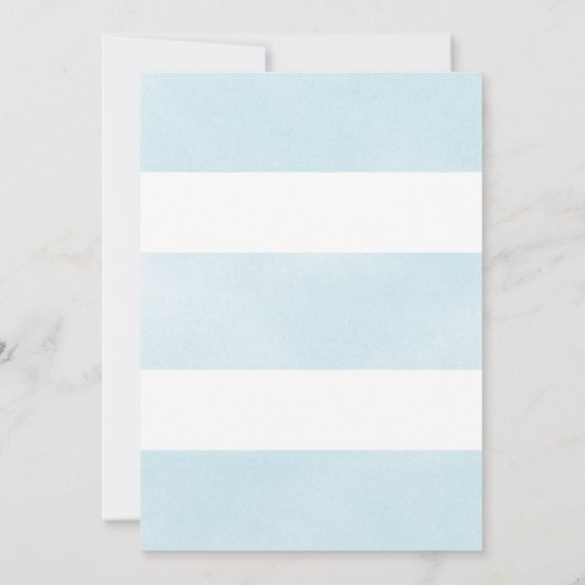 アホイそれは男の子の赤ちゃんシャワー招待状 招待状 (裏面)