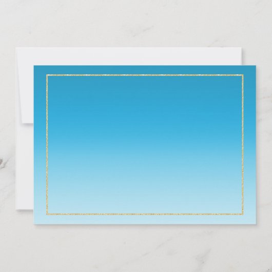 アホイそれは男の子の赤ちゃんシャワー招待状 招待状 (裏面)