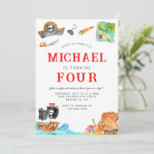 アホイシプマイズトレジャー狩り船舶海賊団誕生日 招待状 (スタンド正面)