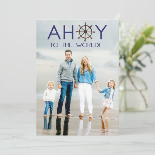 アホイジョイトゥザワールドクリスマスビーチ写真 シーズンカード (スタンド正面)