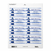 アホイッズアボーイライトハウス |赤航海のちゃんシャワー ラベル (フルシート)