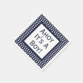 アホイティッツアボーイ水玉模様 スタンダードカクテルナプキン (角)