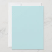 アホイティットアボーイベビーシャワー招待状 招待状 (裏面)