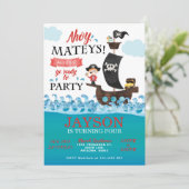 アホイパイレーツ誕生日 招待状 (スタンド正面)