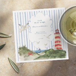 アホイプチマリンサーヴィエットベビーシャワーナティック スタンダードカクテルナプキン