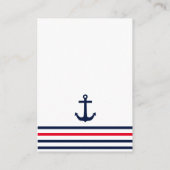 アホイベビーのための航海の少年の本だ エンクロージャーカード (裏面)