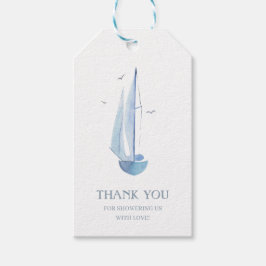 アホイボーイズアクアレルセーロボートブックスベビー感謝してい ギフトタグ