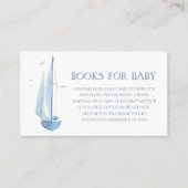 アホイボーイズアクアレルセーロボートブックスベビー エンクロージャーカード (正面)