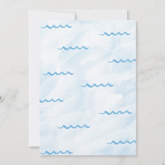 アホイマテイパイレーツシップボーイ誕生日 招待状 (裏面)