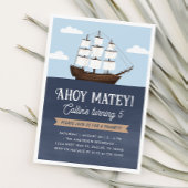 アホイマテイパイレートボーイ誕生日 招待状