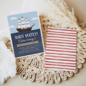 アホイマテイパイレートボーイ誕生日 招待状