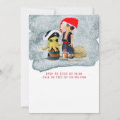 アホイメイトパイレーツボーイバースデーパーティーの招待 招待状 (裏面)