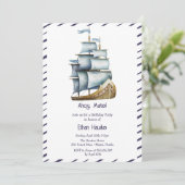 アホイメイト航海の子供の誕生日 招待状 (スタンド正面)