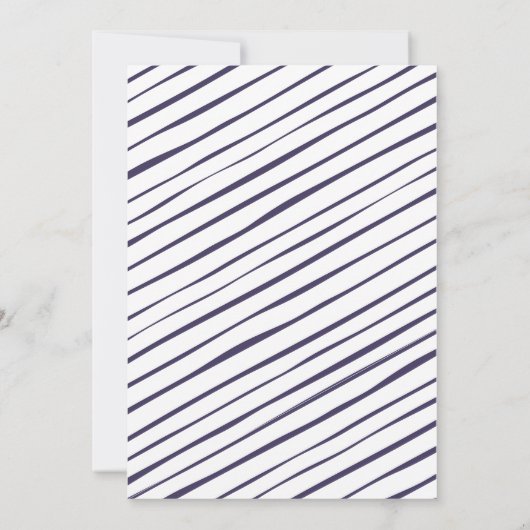 アホイメイト航海の子供の誕生日 招待状 (裏面)