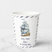 アホイメイト航海の子供の誕生日 紙コップ (正面)