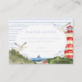 アホイリトルセーラーおむつラッフルカード エンクロージャーカード (正面)