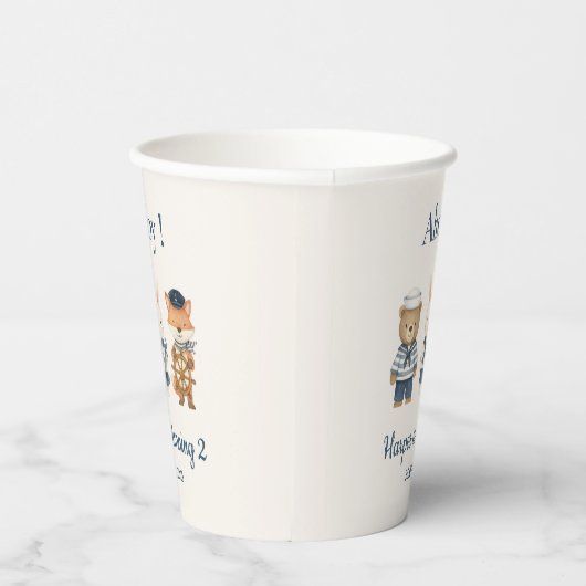 アホイリトルセーラー誕生日 | 海航海の 紙コップ (右)