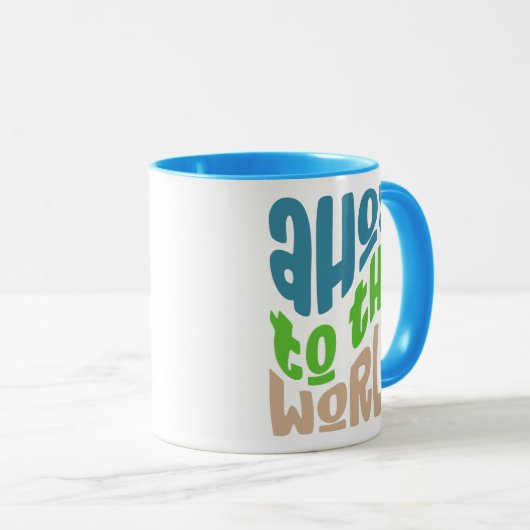 アホイワールド マグカップ (正面右)