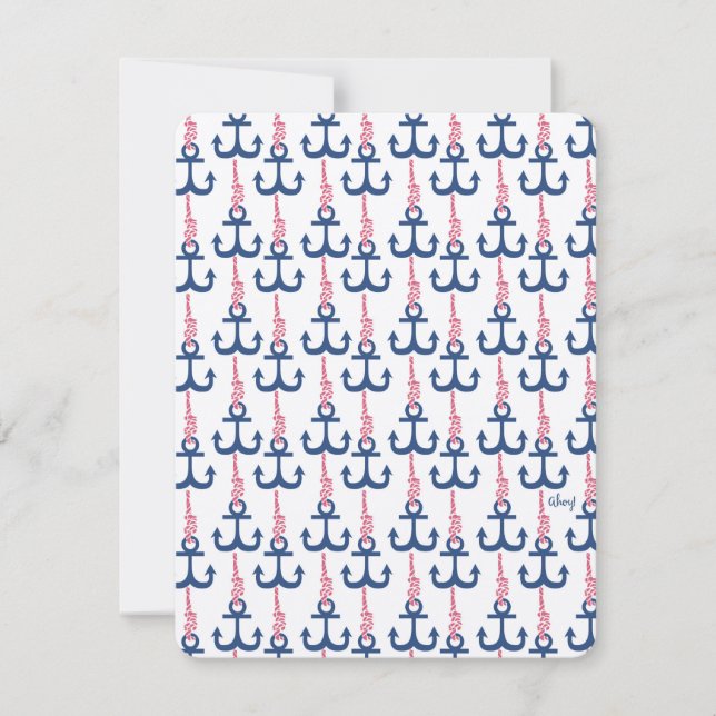 アホイヴィンテージいかりパターン。 (正面)