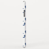 アホイヴィンテージいかりパターン。 Case-Mate iPhoneケース (裏面/右)