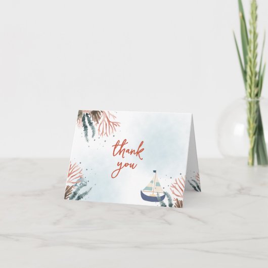 アホイ少年航海のサンキューカード サンキューカード (正面)