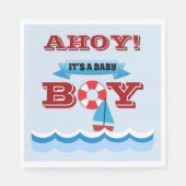 アホイ男の赤ちゃん紙ナプキン スタンダードランチョンナプキン (正面)