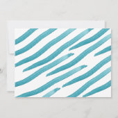 アホイ航海のキッズ水彩誕生日招待状 招待状 (裏面)