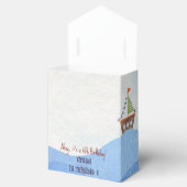 アホイ航海のキッズ水彩誕生日 フェイバーボックス (オープン)