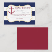 アホイ航海のスアソムラッフルチケット エンクロージャーカード (正面/裏面)