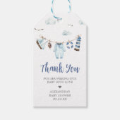 アホイ航海のベイビーシャワーメッセージカード ギフトタグ (正面)