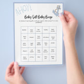 アホイ赤ちゃんシャワーゲーム チラシ (手)