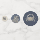 アホイ！その男の子のヴィンテージ航海のシャワーの装飾 コンフェッティ (裏面)