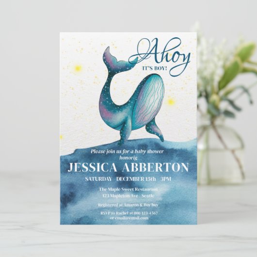 アホイ、それは男の子の航海のシャワーだ 招待状 (スタンド正面)