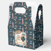 アホイ、それは男の子テディ航海のベア赤ちゃんシャワー フェイバーボックス (オープン)