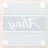 アホイ ガラスコースター (裏面)