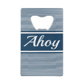 アホイ クレジットカード栓抜き (裏面)