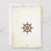 アホイ・マテイの海賊誕生日パーティー 招待状 (裏面)