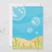 アホイ・マテイ！シャークパイレーツアンダーシーズ誕生日 招待状 (裏面)