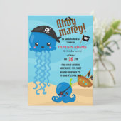 アホイ・マテイ!タコパイレーツボーイズ誕生日 招待状 (スタンド正面)