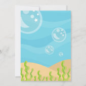 アホイ・マテイ！レッドシャークパイレーツ誕生日 招待状 (裏面)