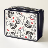 アホイ・マテイ！漫画の海賊スカルとおもしろい冒険 メタルランチボックス (裏面)