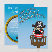 アホイ！ 招待状 (正面/裏面)