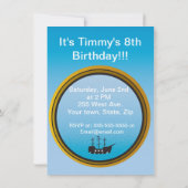 アホイ！ 招待状 (裏面)