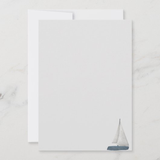 アホイ！ 招待状 (裏面)