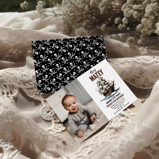 アホイ!海賊船第8誕生日 招待状